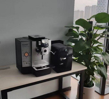 广中路咖啡机租赁合作案例1